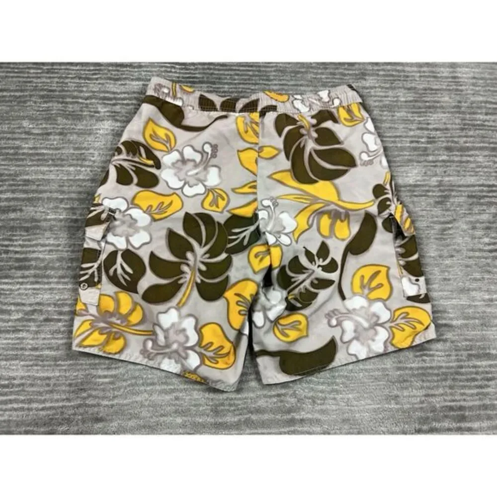 Marlin Trading Company Shorts‎ Mens Medium Multicolor Mesh Lined Drawstring
